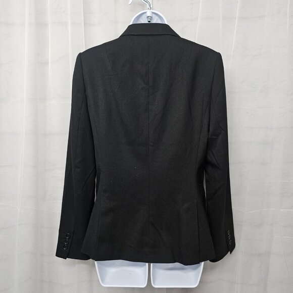 NWT Banana Republic Black Blazer Collegiate Academia Office Preppy 8 - Picture 8 of 15